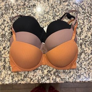 New! Set of 3. 34c cup bras
